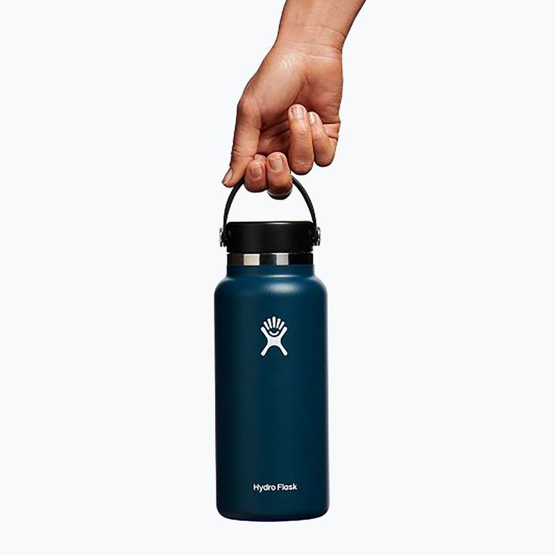 Hydro Flask Wide Flex Cap thermal bottle 946 ml indigo 5