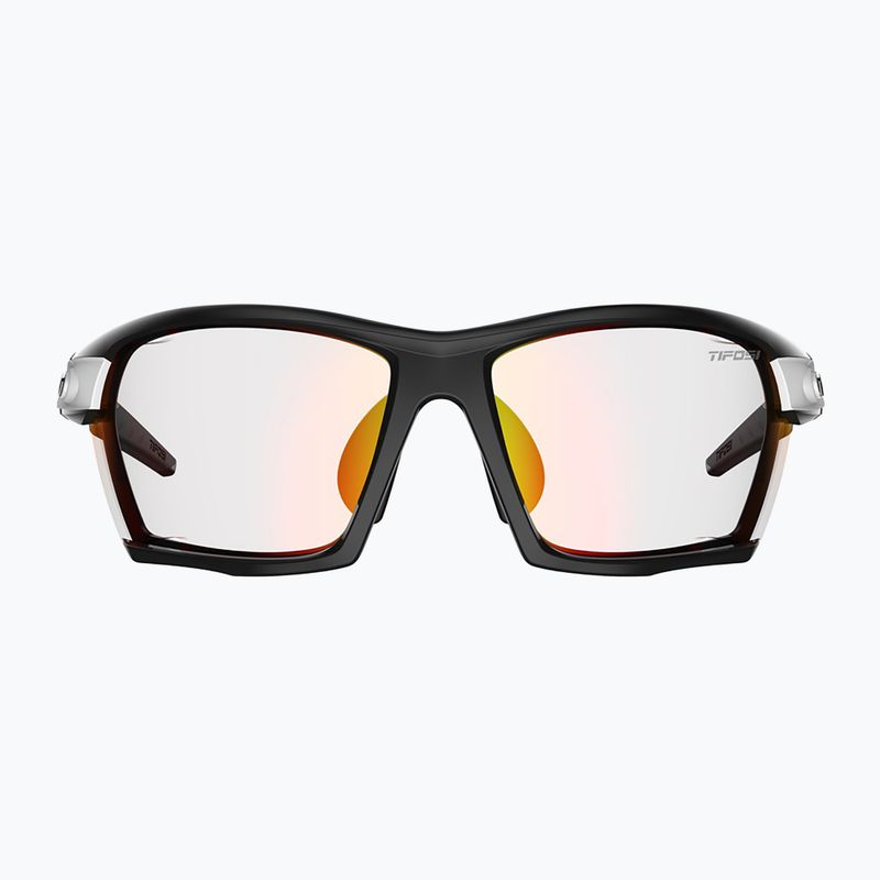 Tifosi Kilo Fototec black/white/clarion red photochromic sunglasses 2