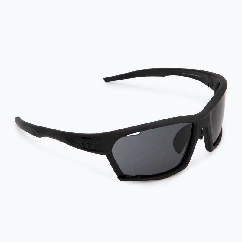 Tifosi Kilo blackout/smoke/ac red/clear sunglasses 2