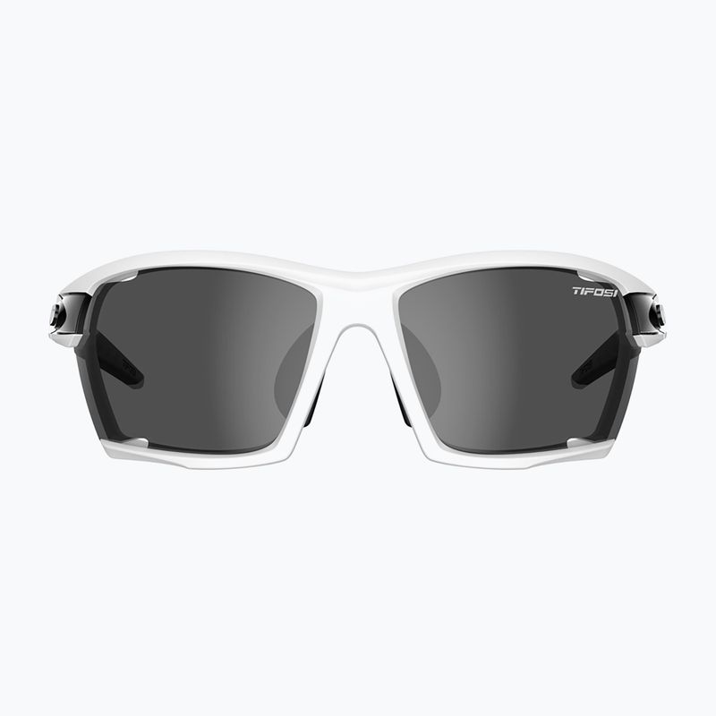 Tifosi Kilo white/black/smoke/ac red/clear sunglasses 2