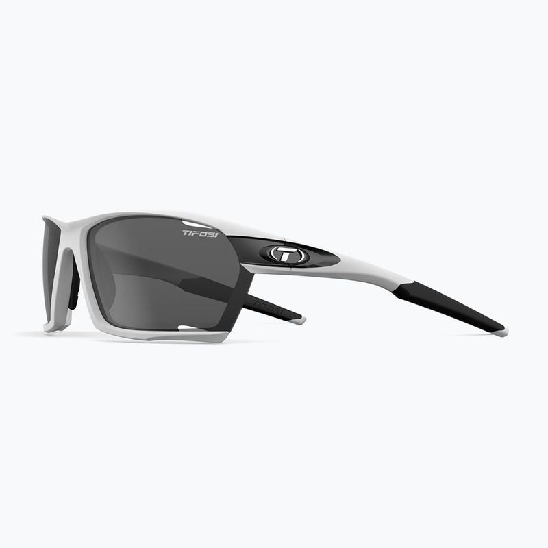 Tifosi Kilo white/black/smoke/ac red/clear sunglasses 3