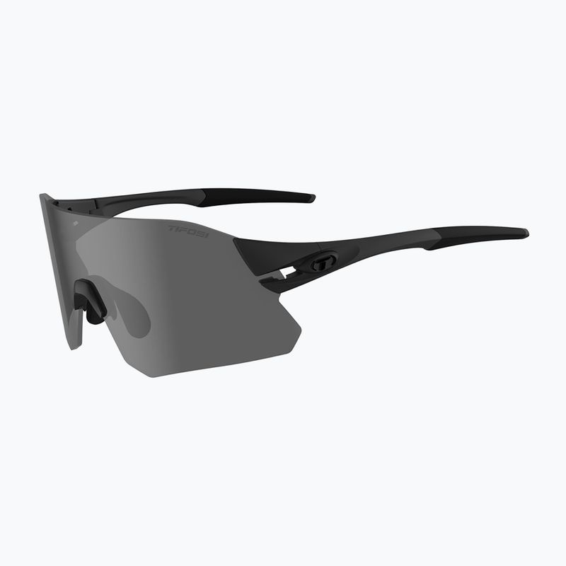 Tifosi Rail blackout/smoke/ac red/clear cycling glasses 6
