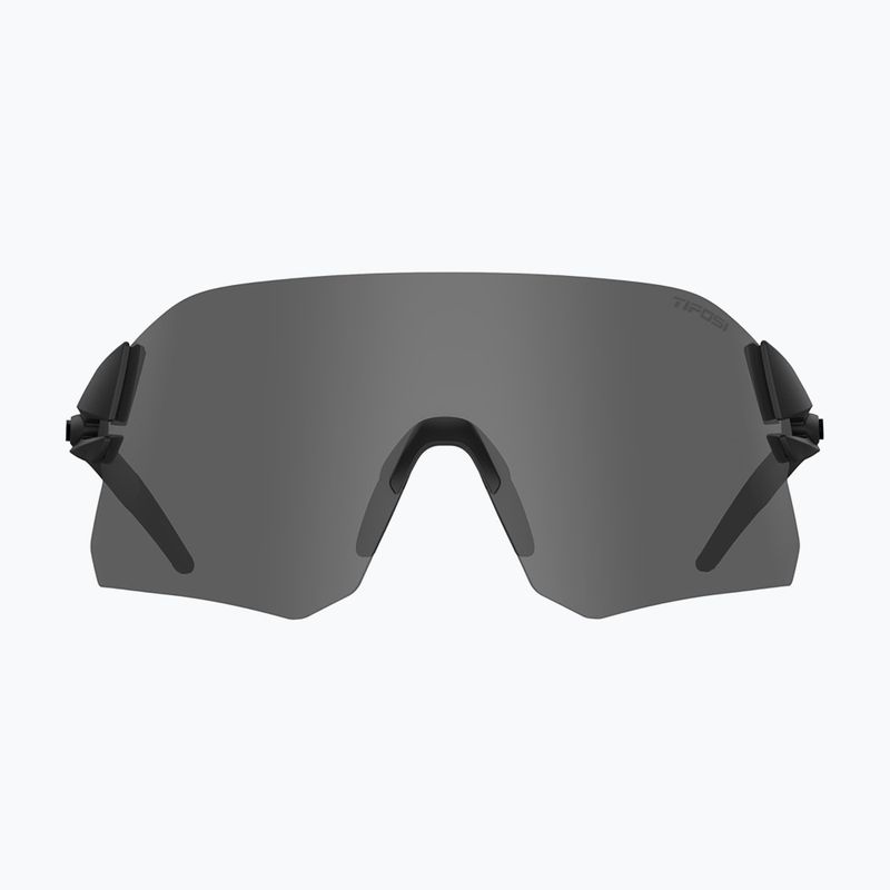 Tifosi Rail blackout/smoke/ac red/clear cycling glasses 7