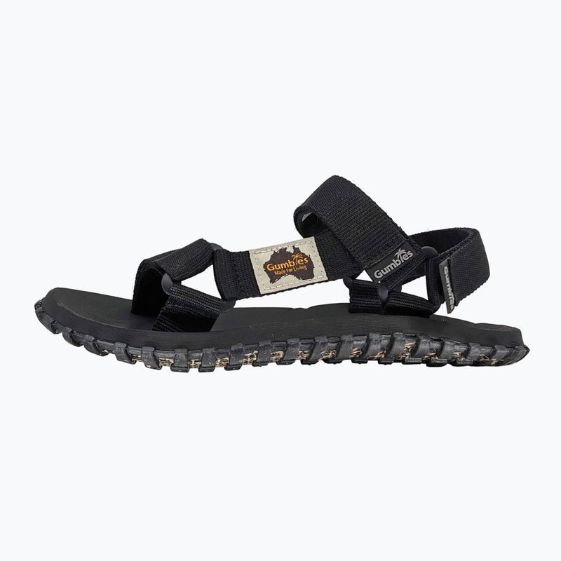 Gumbies Scrambler sandals black