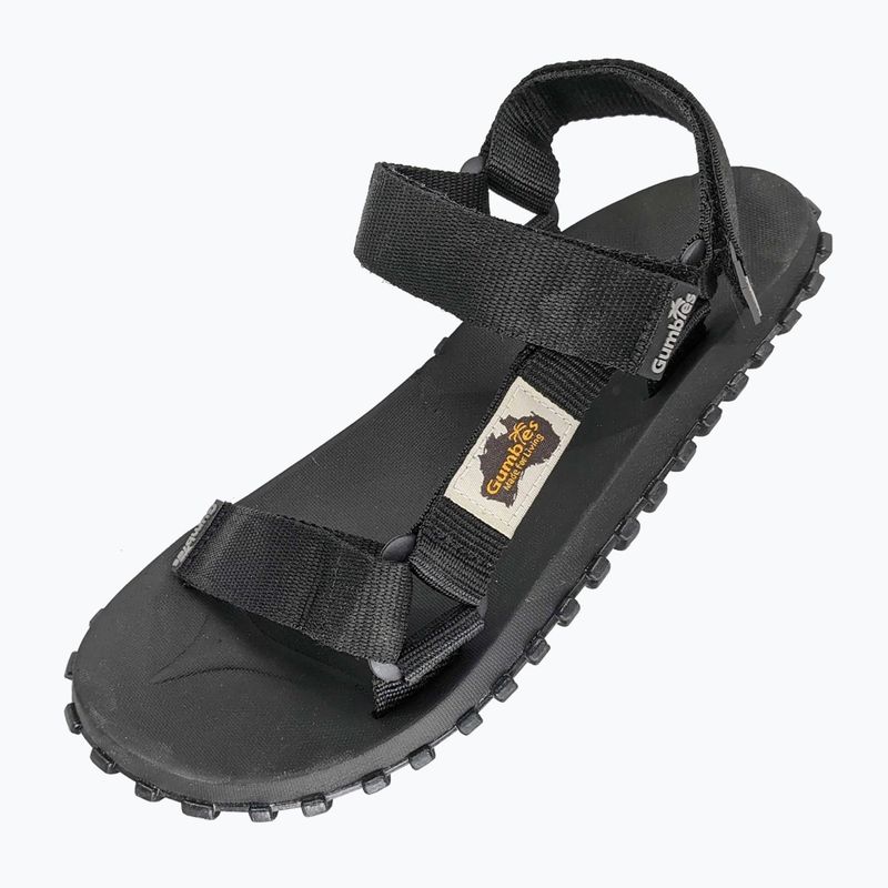 Gumbies Scrambler sandals black 2