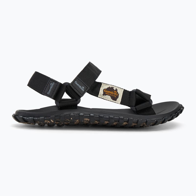 Gumbies Scrambler sandals black 2