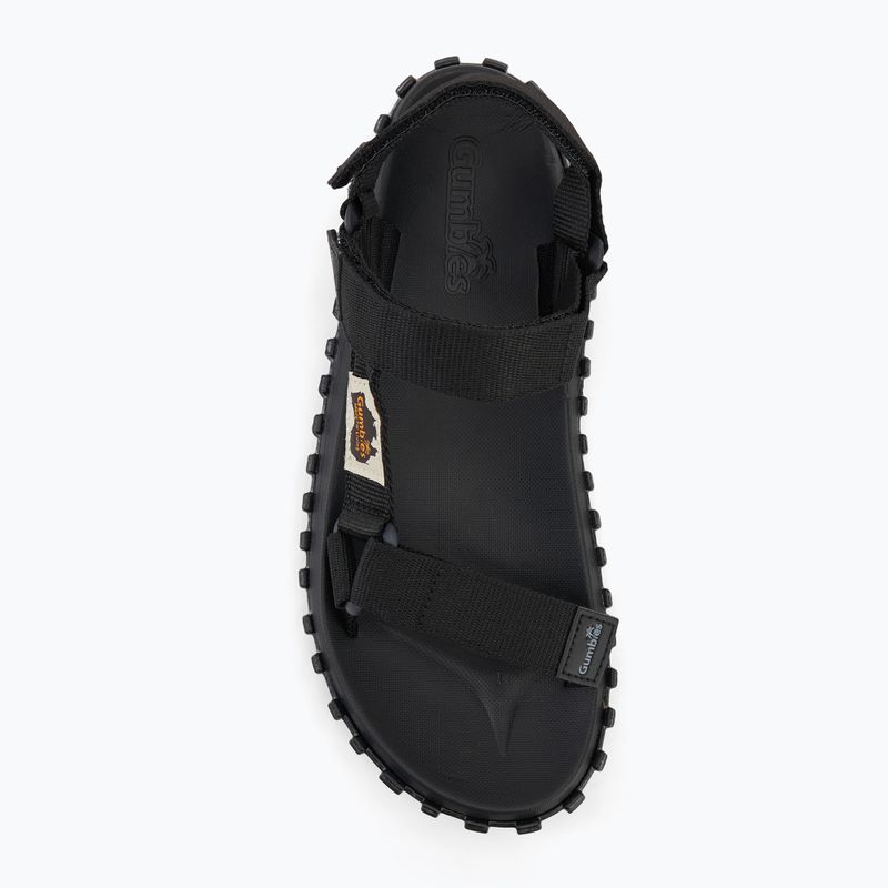 Gumbies Scrambler sandals black 5