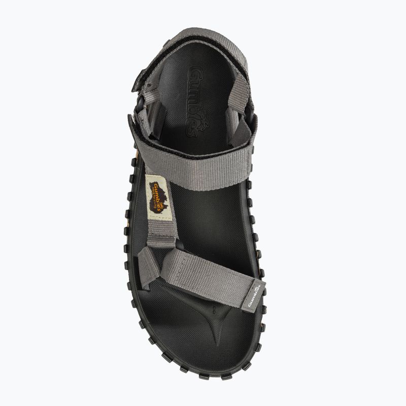 Gumbies Scrambler grey sandals 5