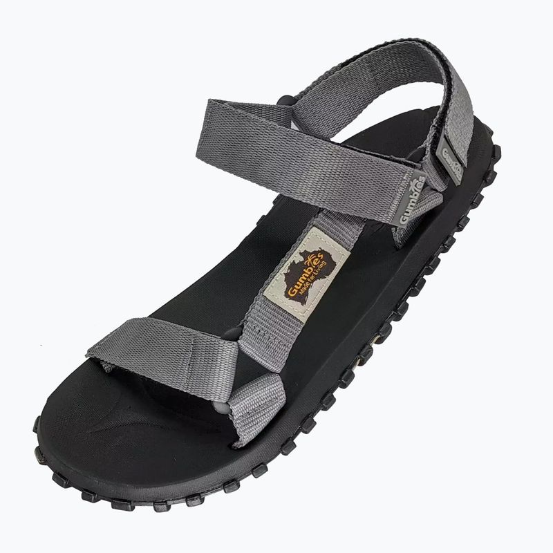 Gumbies Scrambler grey sandals 9