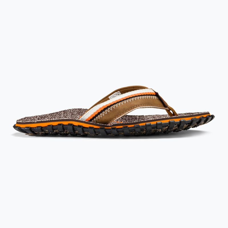 Gumbies Cairns orange flip flops 2