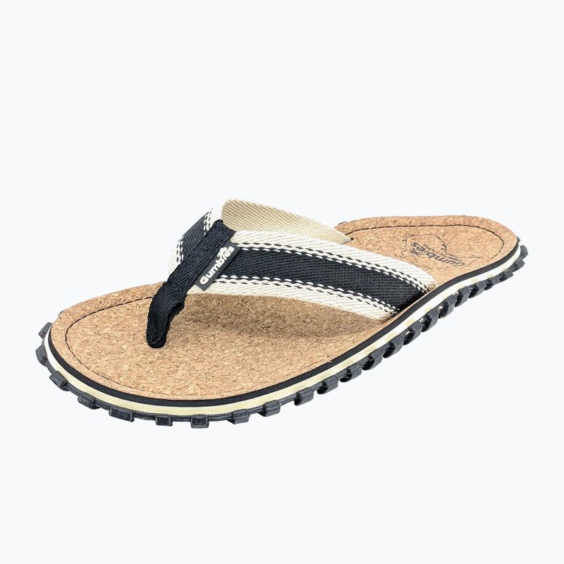 Gumbies Corker black flip flops 9