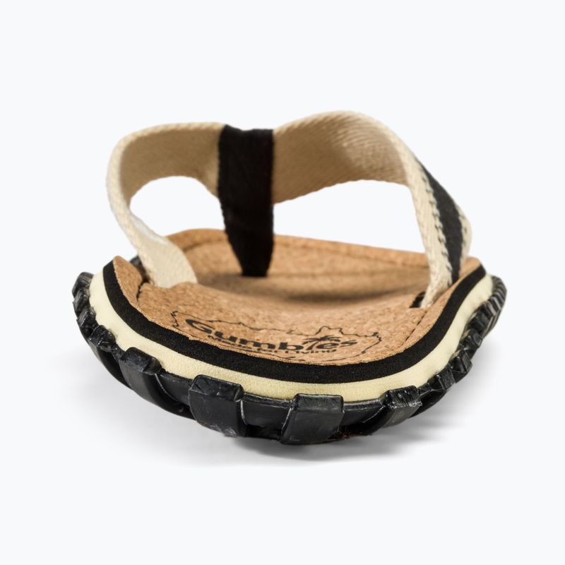 Gumbies Corker black flip flops 6