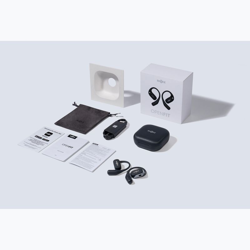 Shokz OpenFit wireless headphones black 15