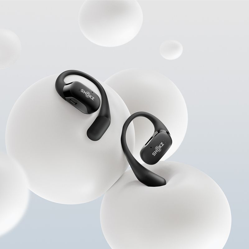 Shokz OpenFit wireless headphones black 22