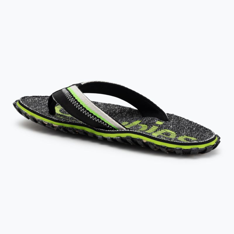 Gumbies Cairns lime flip flops 3