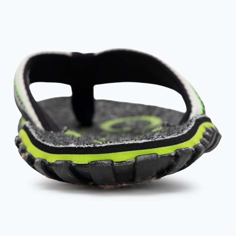 Gumbies Cairns lime flip flops 6