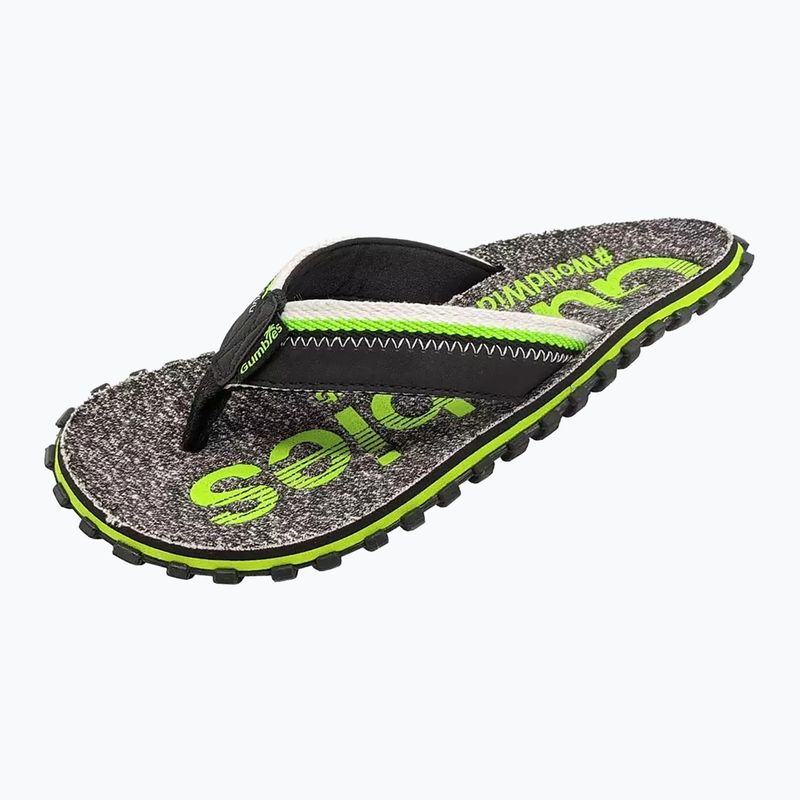 Gumbies Cairns lime flip flops