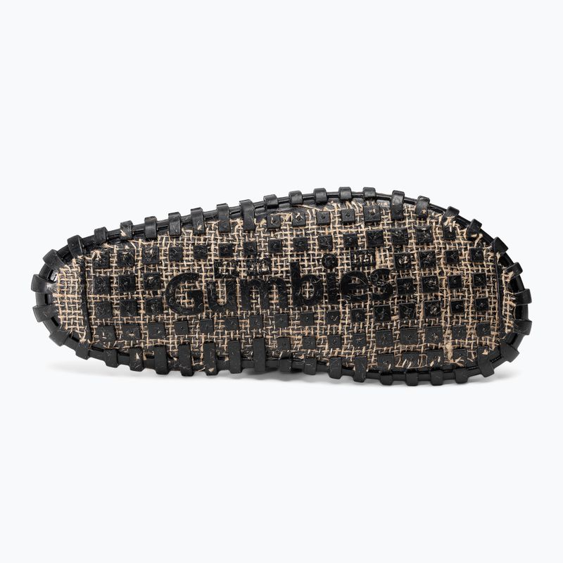 Gumbies Islander flip flops black 4