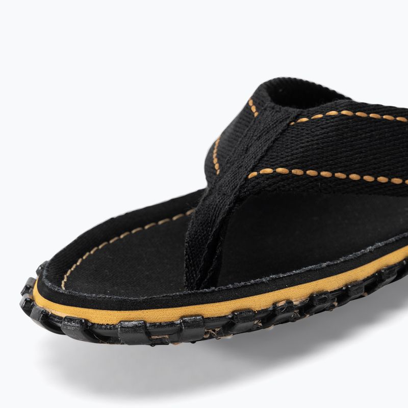Gumbies Islander flip flops black 7