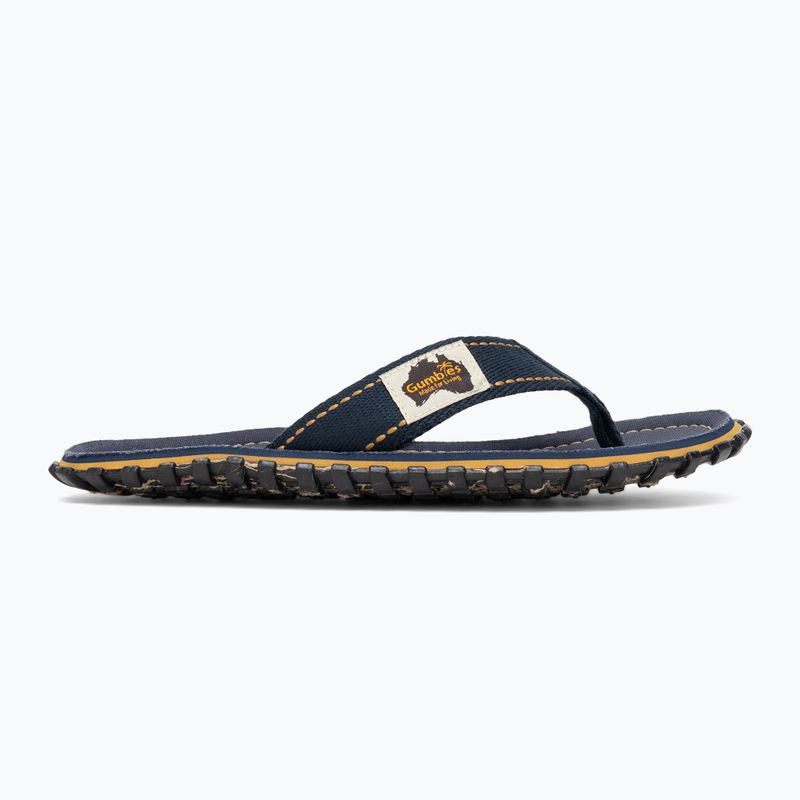 Gumbies Islander flip flops classic navy 2