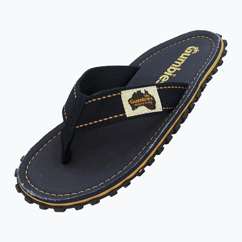 Gumbies Islander flip flops classic navy 2