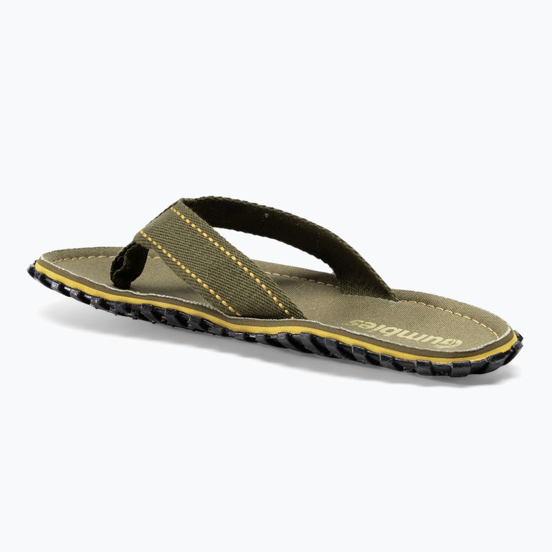 Gumbies Islander khaki flip flops 3