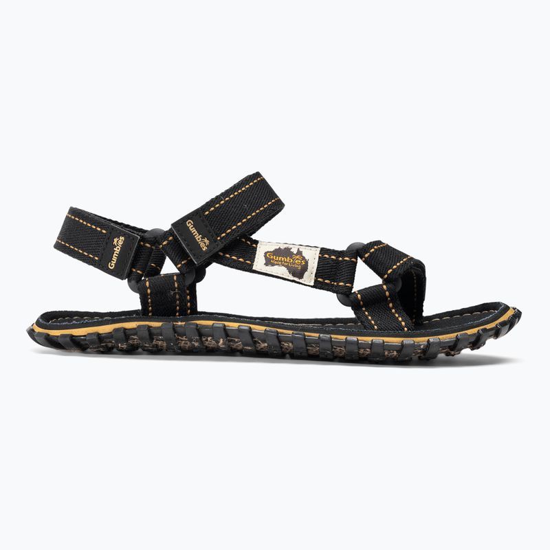 Gumbies Tracker black sandals 2