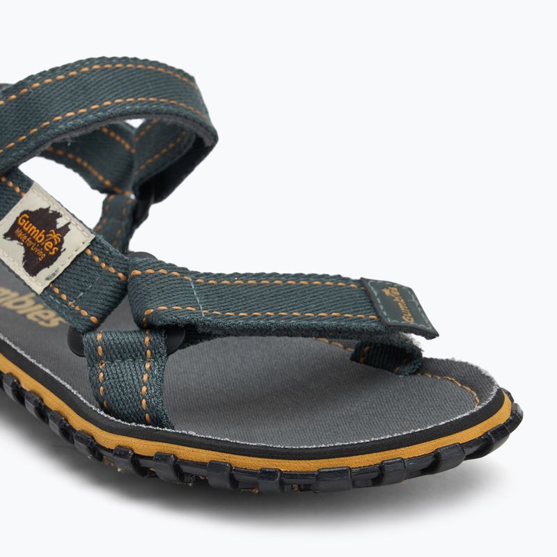 Gumbies Tracker sandals grey 7
