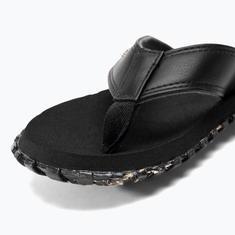 Gumbies Vegovert flip flops black 7