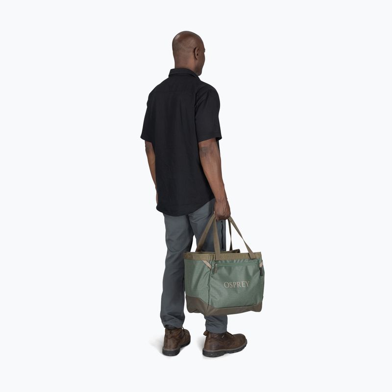 Osprey Transporter Gear Tote 28 l pine leaf / earl grey travel bag 5