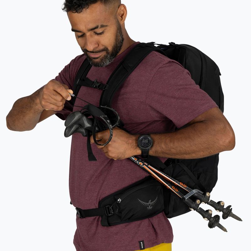Osprey Talon 22 l black / coal grey men's hiking backpack 9