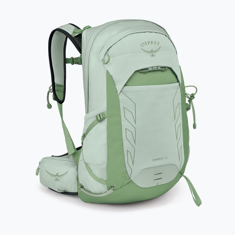 Women's trekking backpack Osprey Tempest 22 l frosty mint green / botanica 2