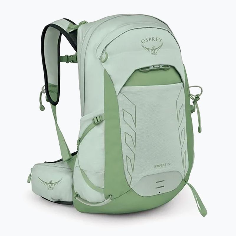 Women's trekking backpack Osprey Tempest 22 l frosty mint green / botanica 3