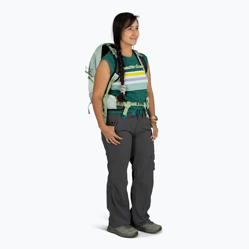 Women's trekking backpack Osprey Tempest 22 l frosty mint green / botanica 5