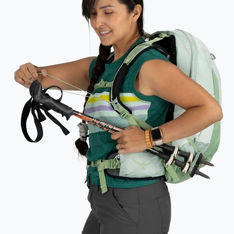 Women's trekking backpack Osprey Tempest 22 l frosty mint green / botanica 6