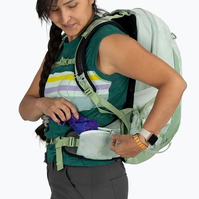 Women's trekking backpack Osprey Tempest 22 l frosty mint green / botanica 7