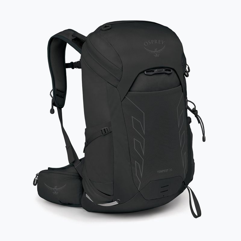 Women's hiking backpack Osprey Tempest 26 l black/ coal grey 2