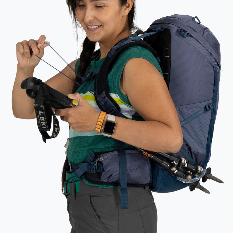 Osprey Tempest 26 l anchor blue atlas women's hiking backpack 7