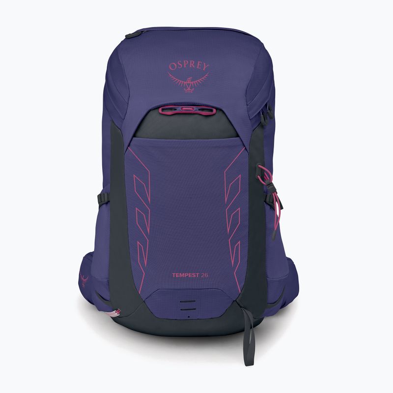 Women's hiking backpack Osprey Tempest 26 l deep fig/ hotspot pink