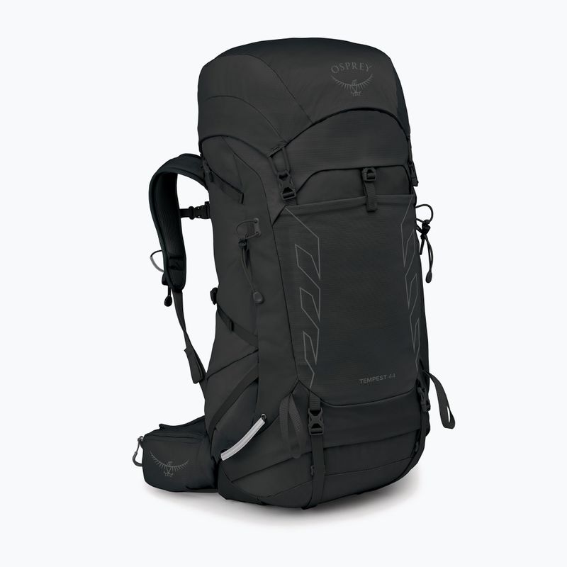 Women's trekking backpack Osprey Tempest 44 l black / coal grey 2
