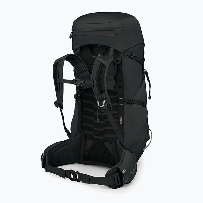 Women's trekking backpack Osprey Tempest 44 l black / coal grey 4