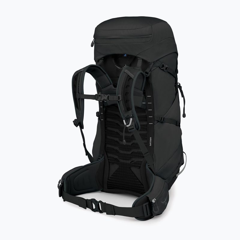 Women's trekking backpack Osprey Tempest 44 l black / coal grey 4