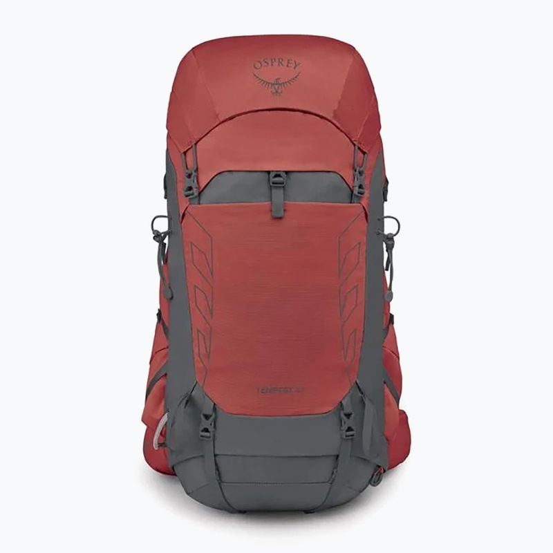 Women's trekking backpack Osprey Tempest 44 l red pampas/Coal Grey