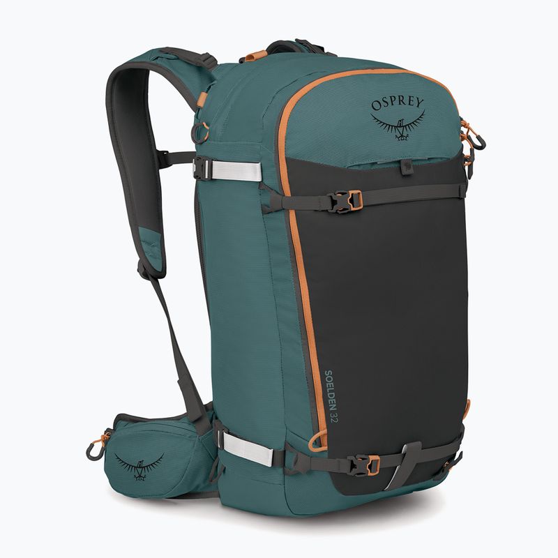 Backpack Osprey Soelden 32 l cascade blue/raven black 2