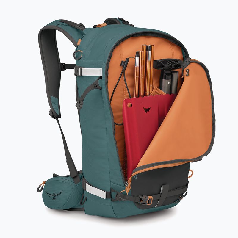 Backpack Osprey Soelden 32 l cascade blue/raven black 5