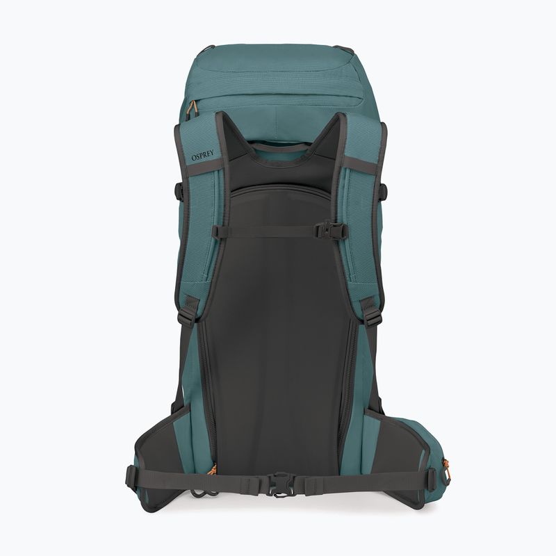 Ski touring backpack Osprey Soelden 45 l cascade blue/raven black 2