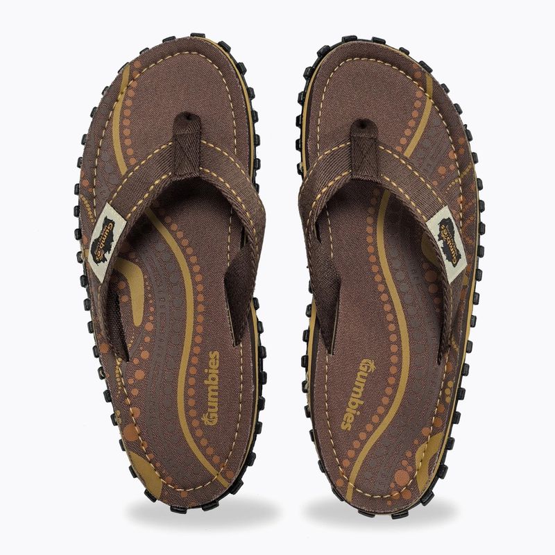 Gumbies Islander aboriginal flip flops 3