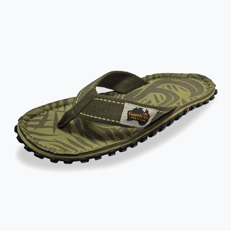 Gumbies Islander khaki flip flops