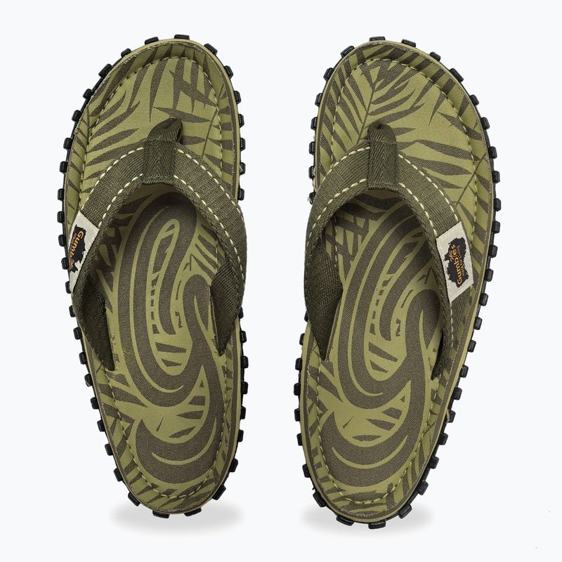 Gumbies Islander khaki flip flops 3