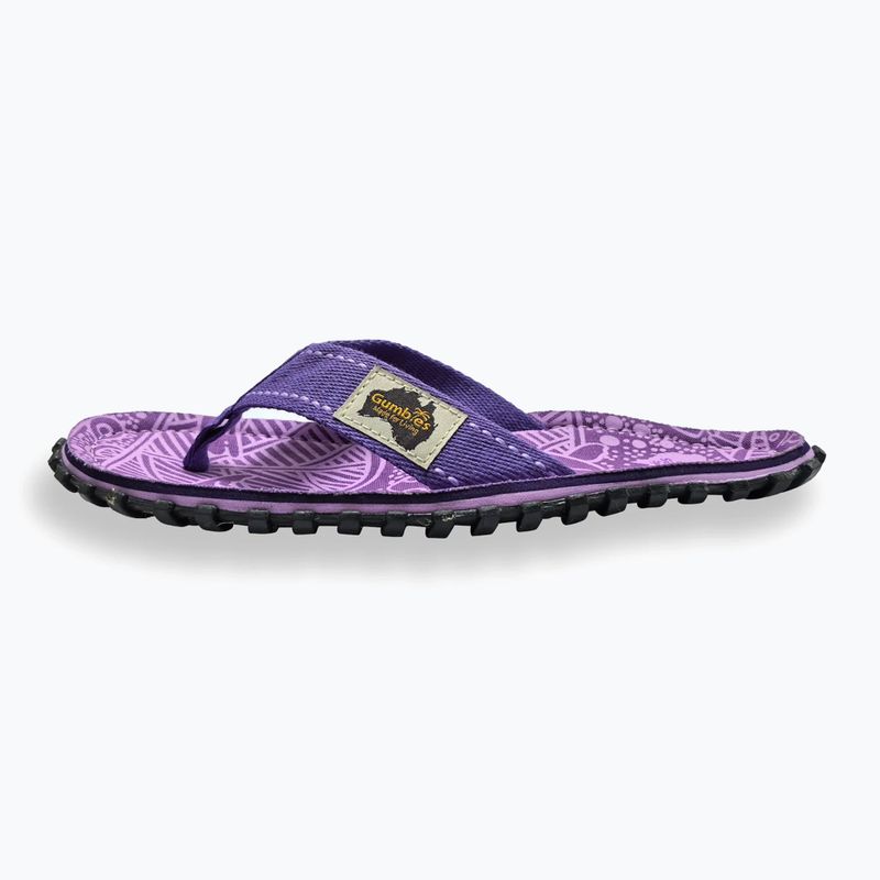 Gumbies Islander purple signature flip flops 2